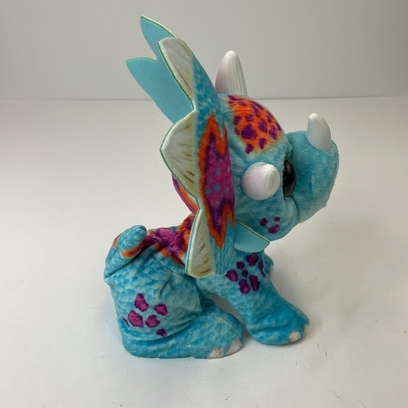 FUR REAL TRICERATOPS PLUSH ANIMATED TOY - Picture 5 of 8